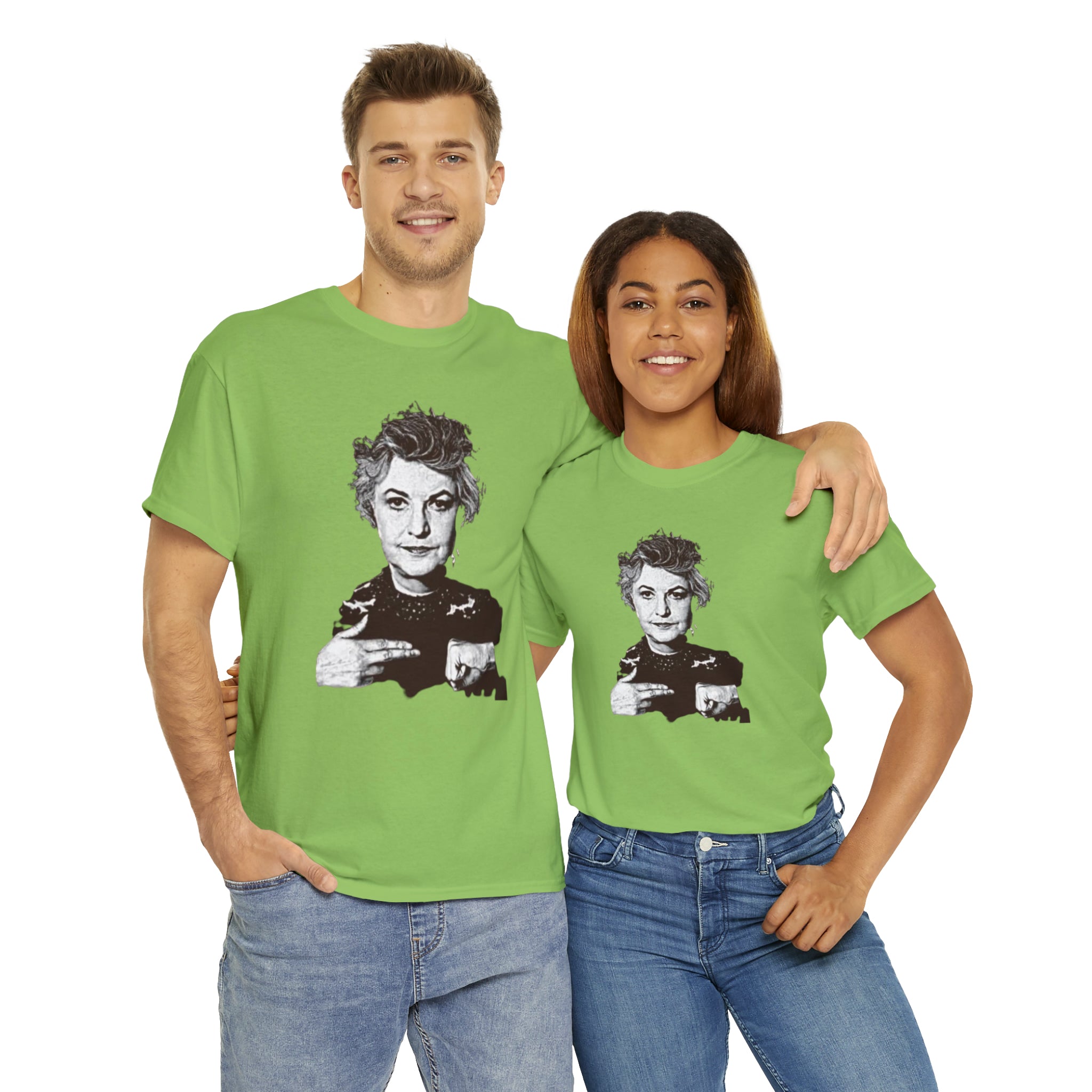 The Golden Girls 80's TV Show- Dorothy Unisex Heavy Cotton T-Shirt - Creations by Chris and Carlos